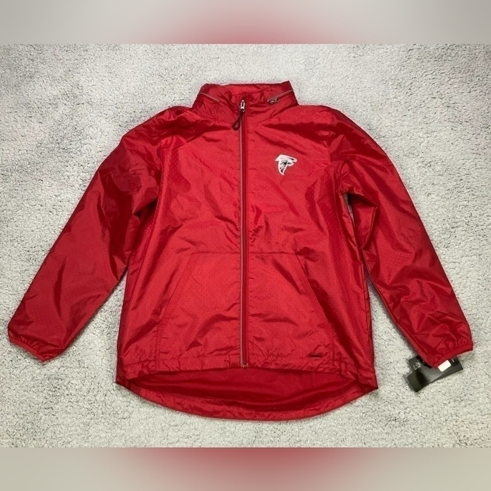 NFL/MSX by Michael Strahan for NFL Womens Atlanta Falcons Jacket Red Size XXL - Picture 2 of 8